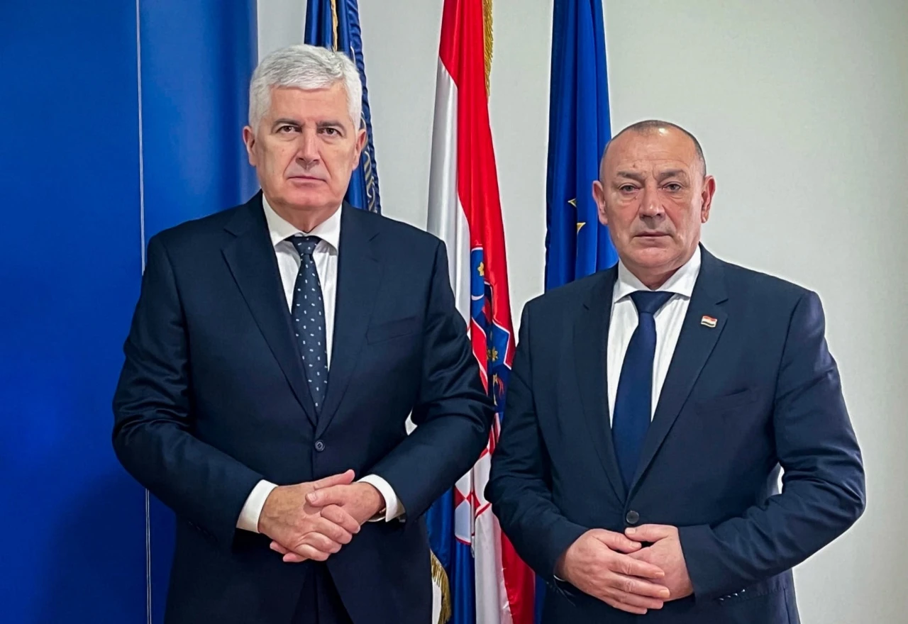 Čović i Medved razgovarali o zaštiti prava hrvatskih branitelja