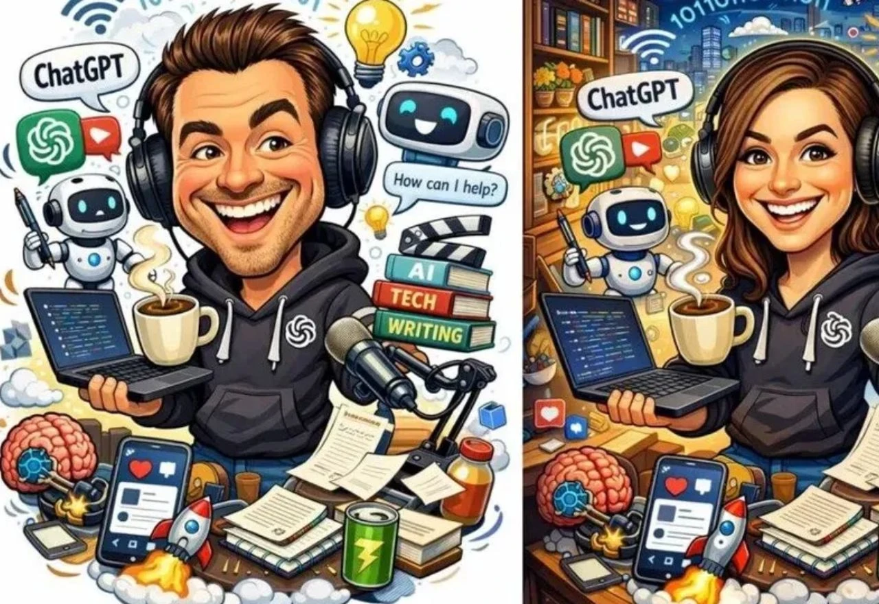 Viralni trend s ChatGPT-jem je zabavan, ali i pomalo strašan: Karikature otkrivaju koliko AI zna o nama