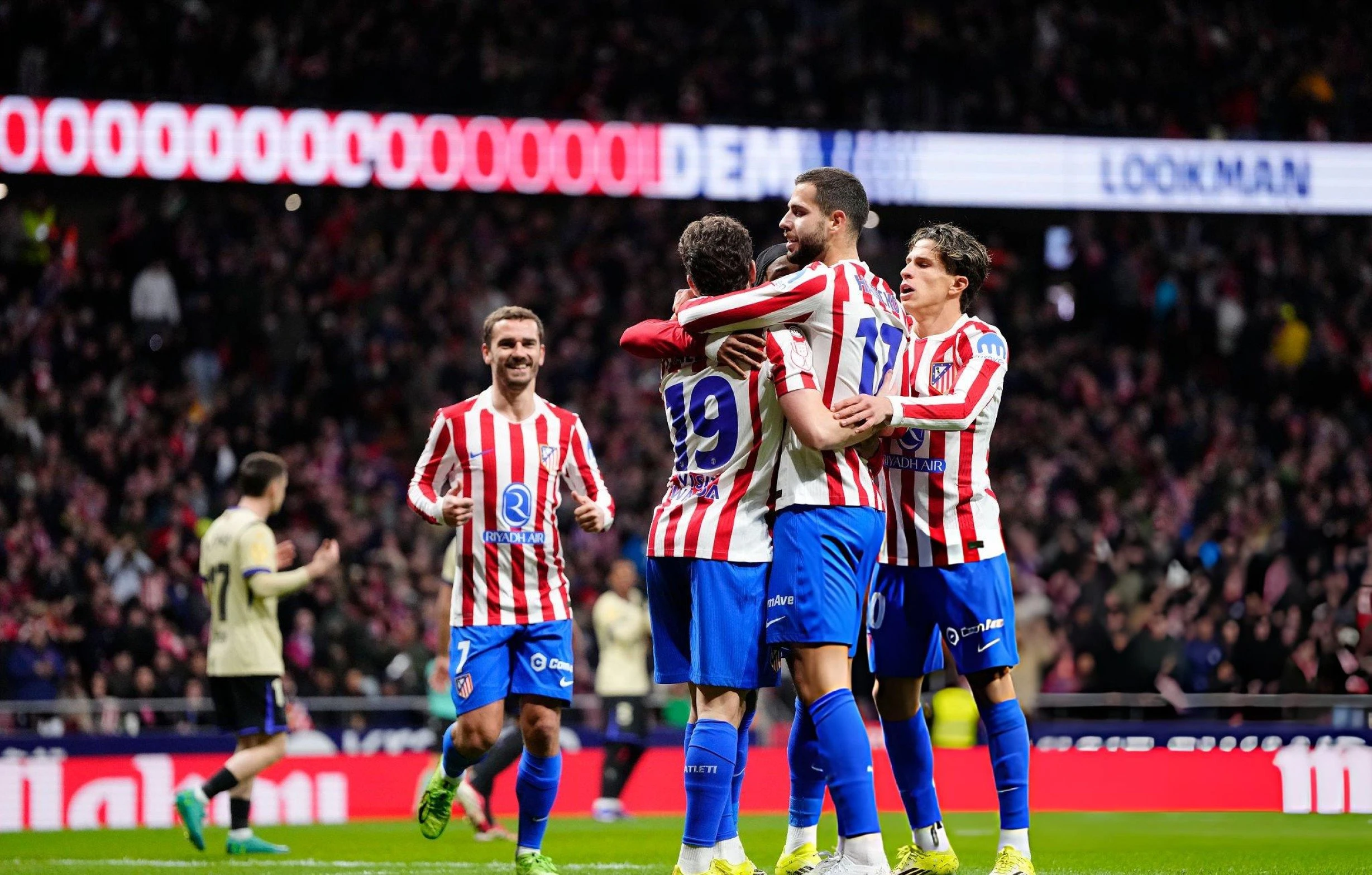 Atletico visoko porazio Barcelonu u prvoj utakmici polufinala Kupa kralja