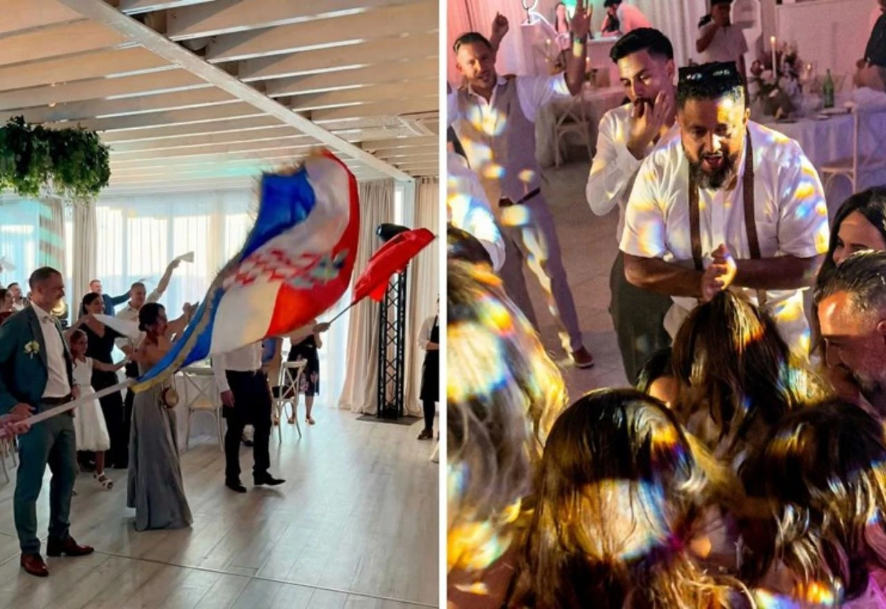 VIDEO | Hrvatsko-albanska svadba u Dalmaciji: Slušalo se sve, od Thompsona do folka