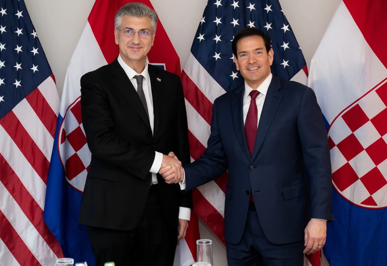 Plenković s Rubiom razgovarao o Južnoj plinskoj interkonekciji