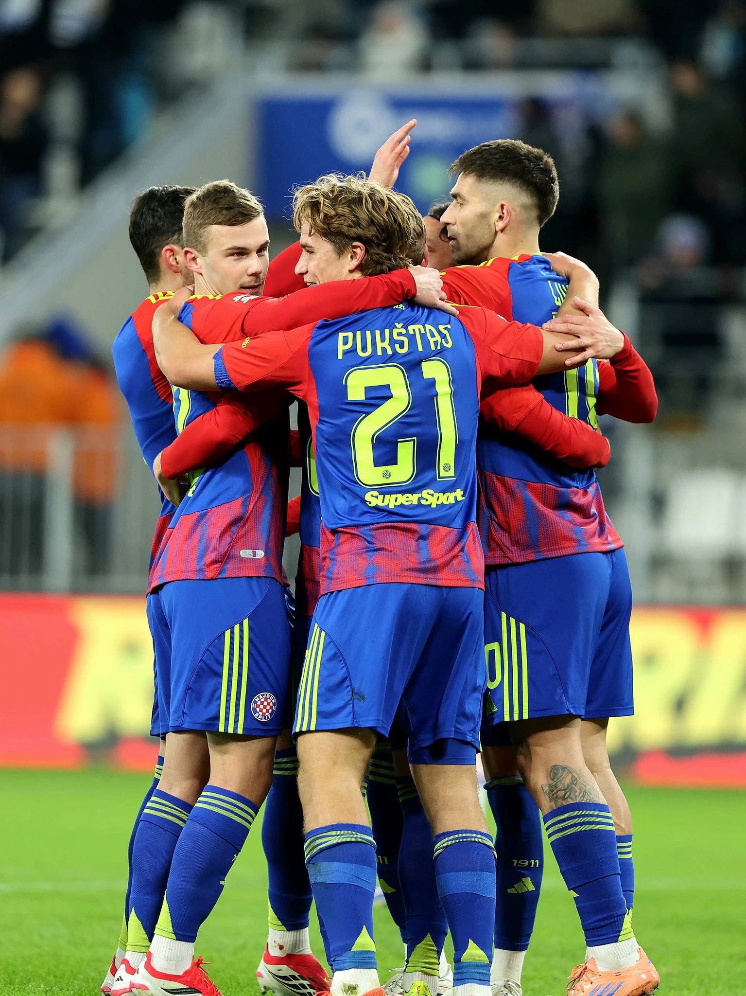 Hajduk slavio protiv Osijeka na Opus Areni