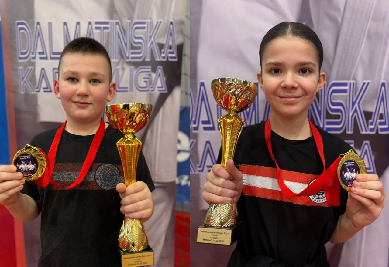 11 zlata za karate klub Zrinjski u Metkoviću