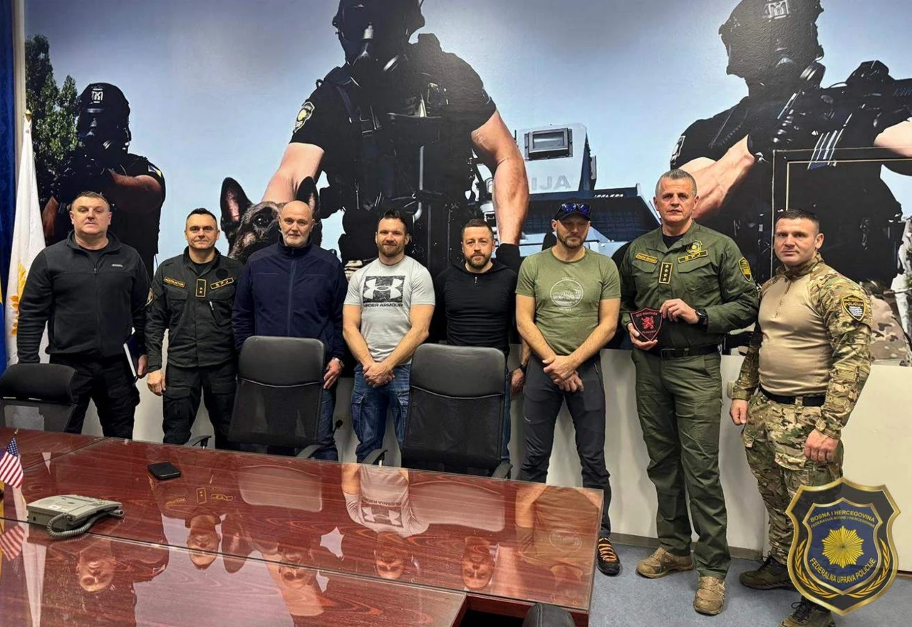 Pripadnici Specijalne policijske jedinice FUP-a trenirali sa Slovencima