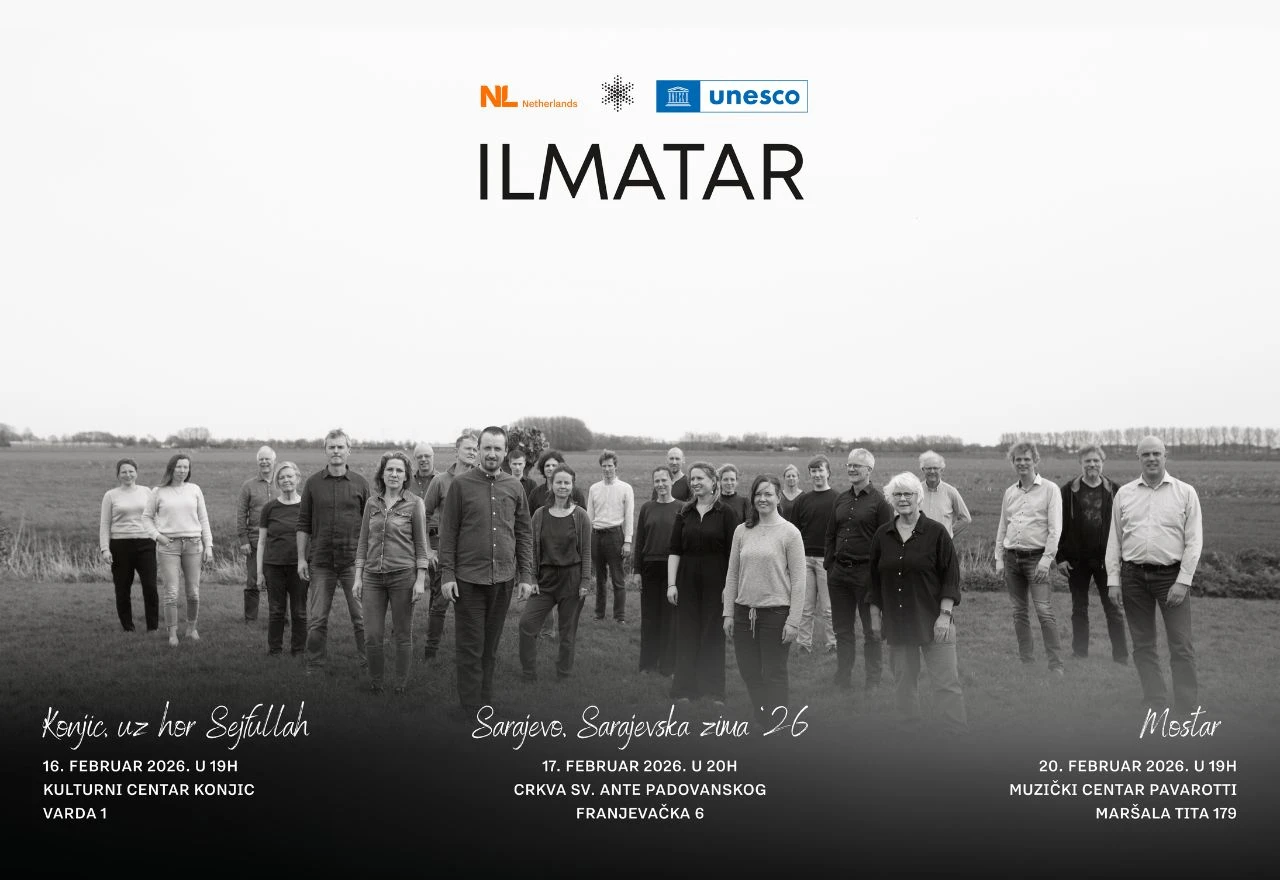 Nizozemski zbor "Ilmatar" stiže u Mostar
