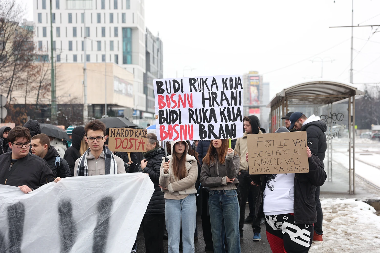 Prosvjednici u Sarajevu traže ostavku ministrice