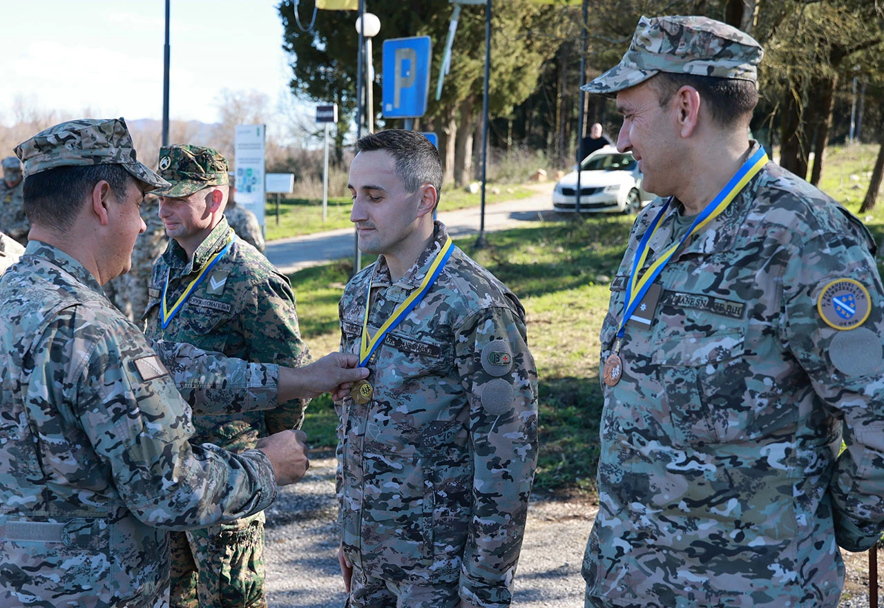 FOTO | Matija Ivaković pobjednik CISM Day Run utrke na Hutovu blatu