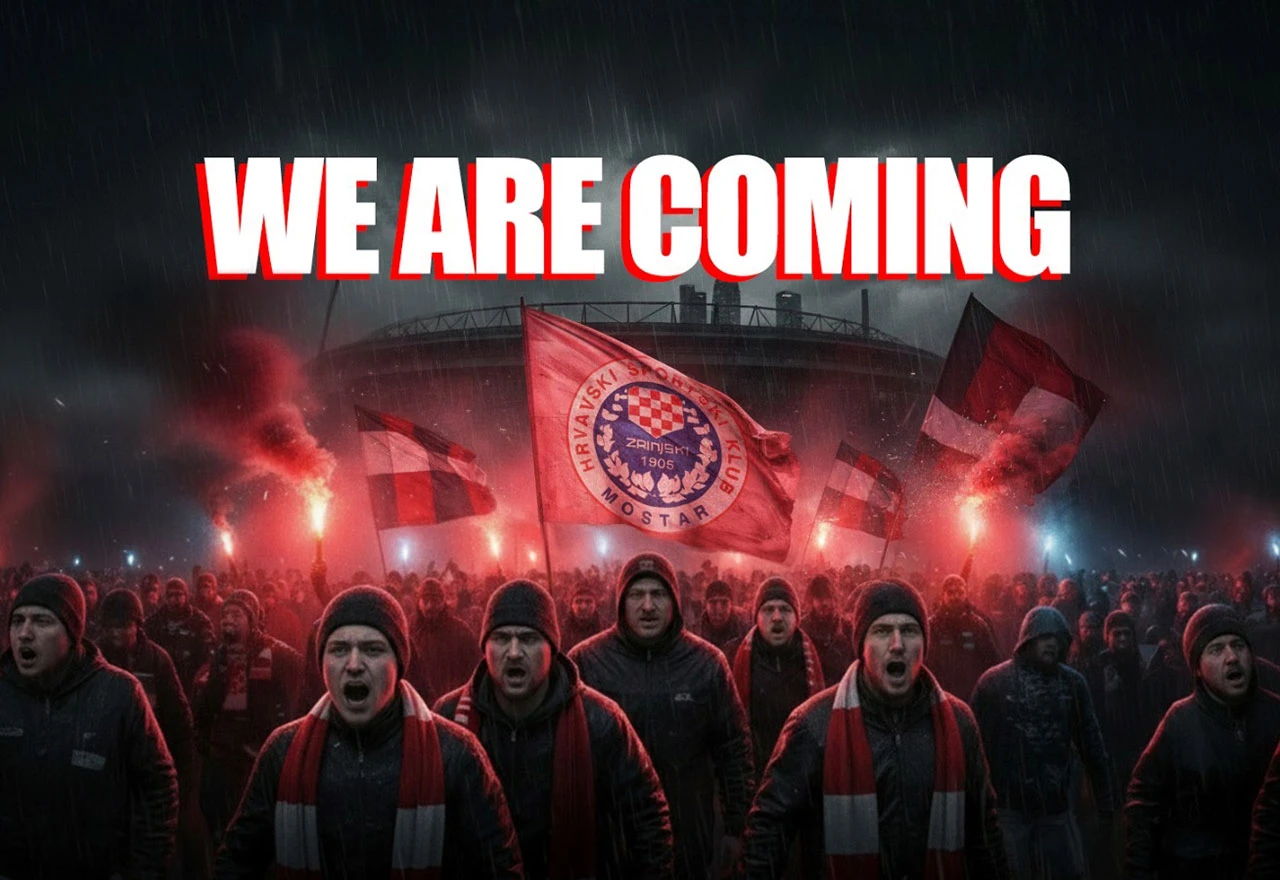 UDAR Z objavio navijačku pjesmu WE ARE COMING uoči utakmice Zrinjskog i Crystal Palacea