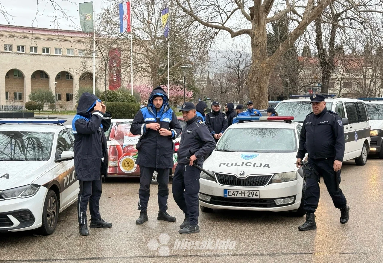 Policija na svakom uglu uoči utakmice Zrinjski – Crystal Palace