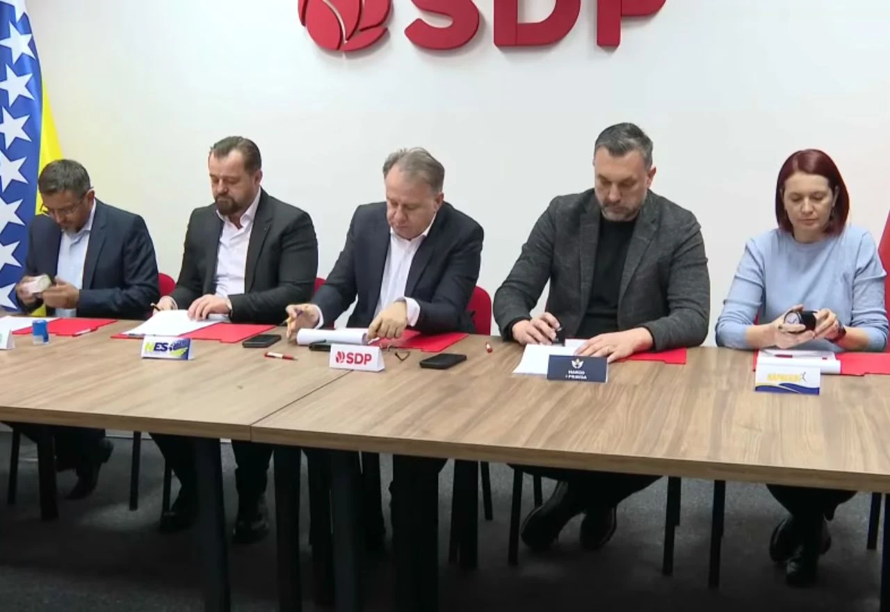 SDP, NiP, PDA, NES i Naprijed potpisali koalicijski sporazum u Banja Luci