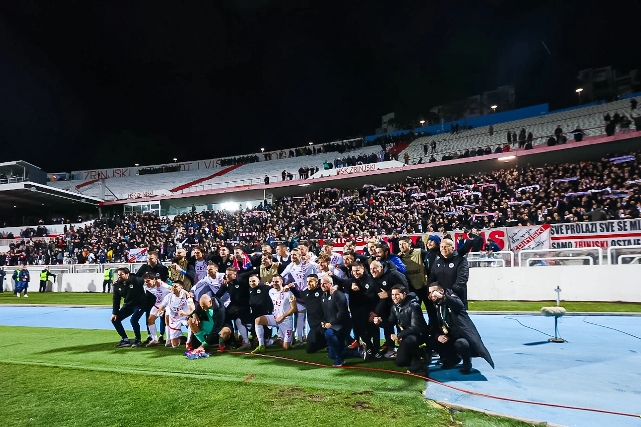 Slavlje HŠK Zrinjskog