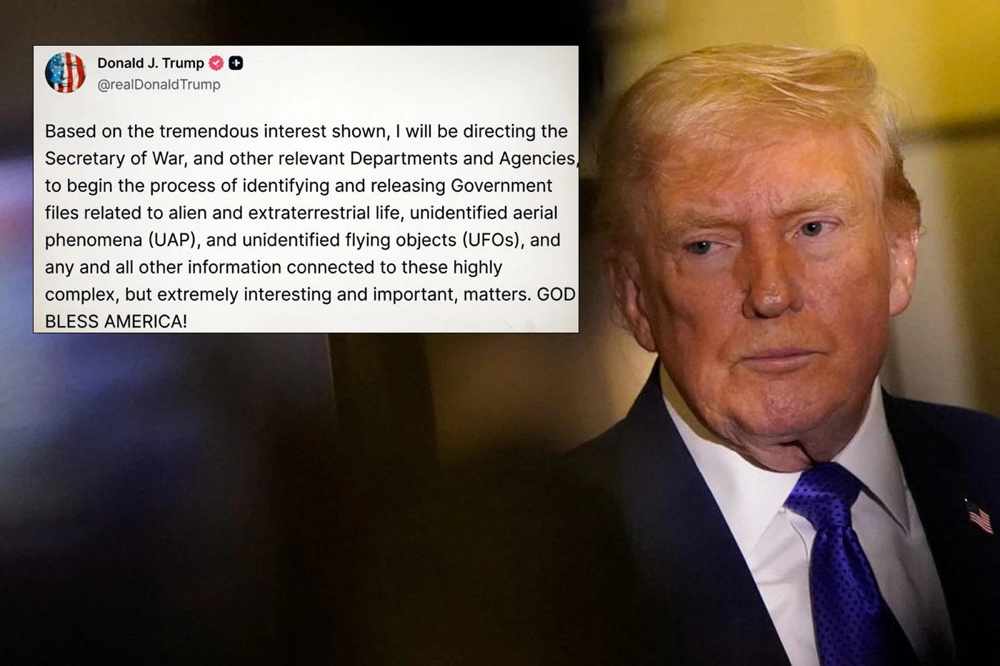 Trumpova zapovijed Pentagonu: Objavite sve dokumente o NLO-ima i vanzemaljcima