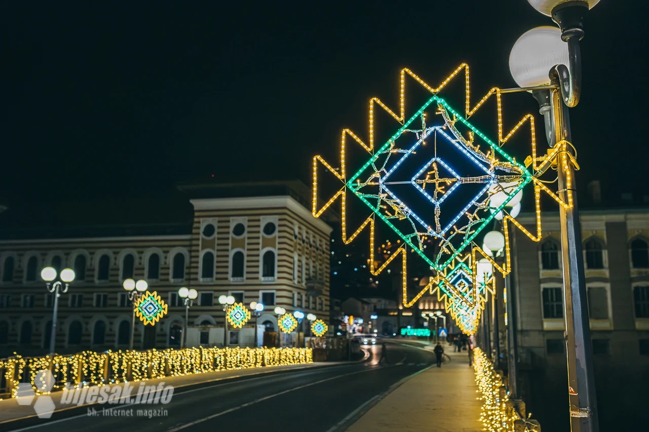 Ukrašen Mostar za Ramazan