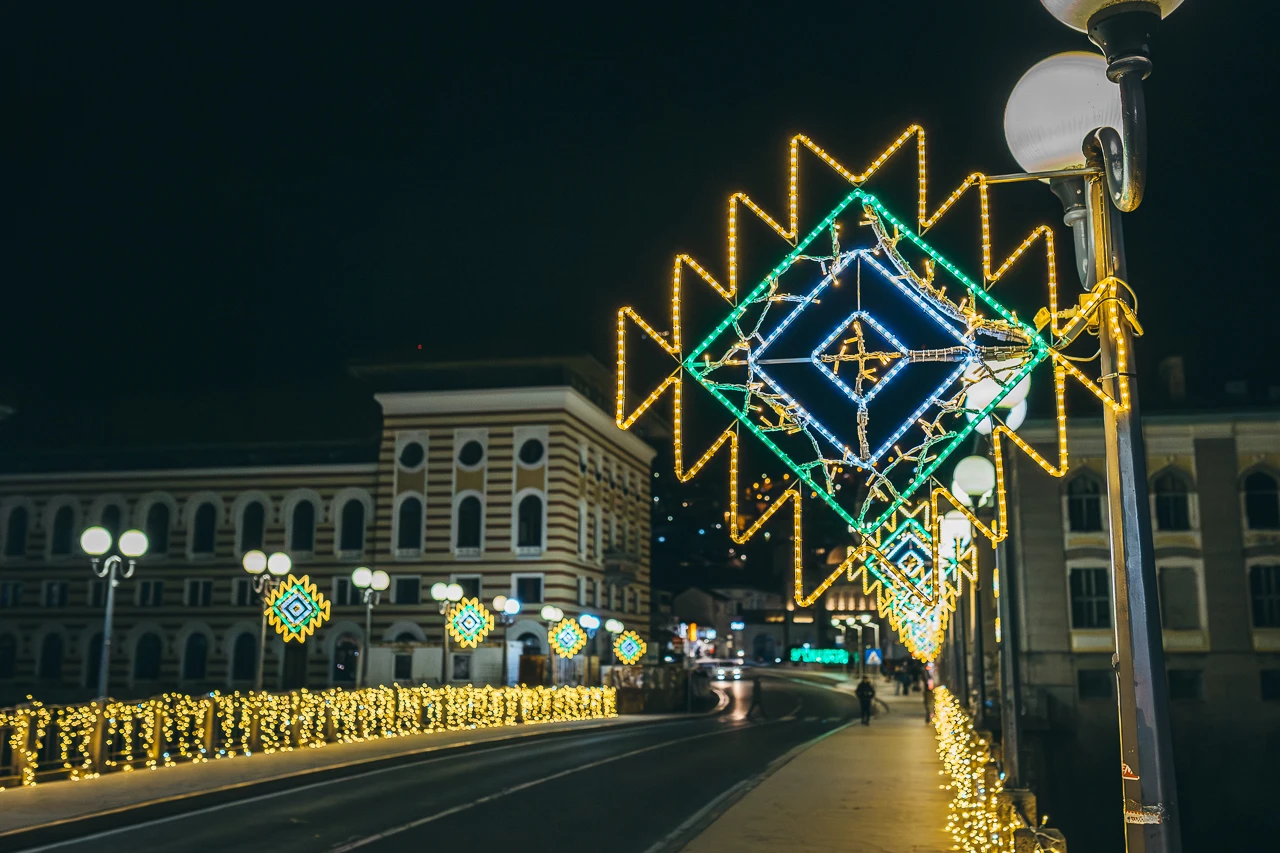 Ukrašen Mostar za Ramazan