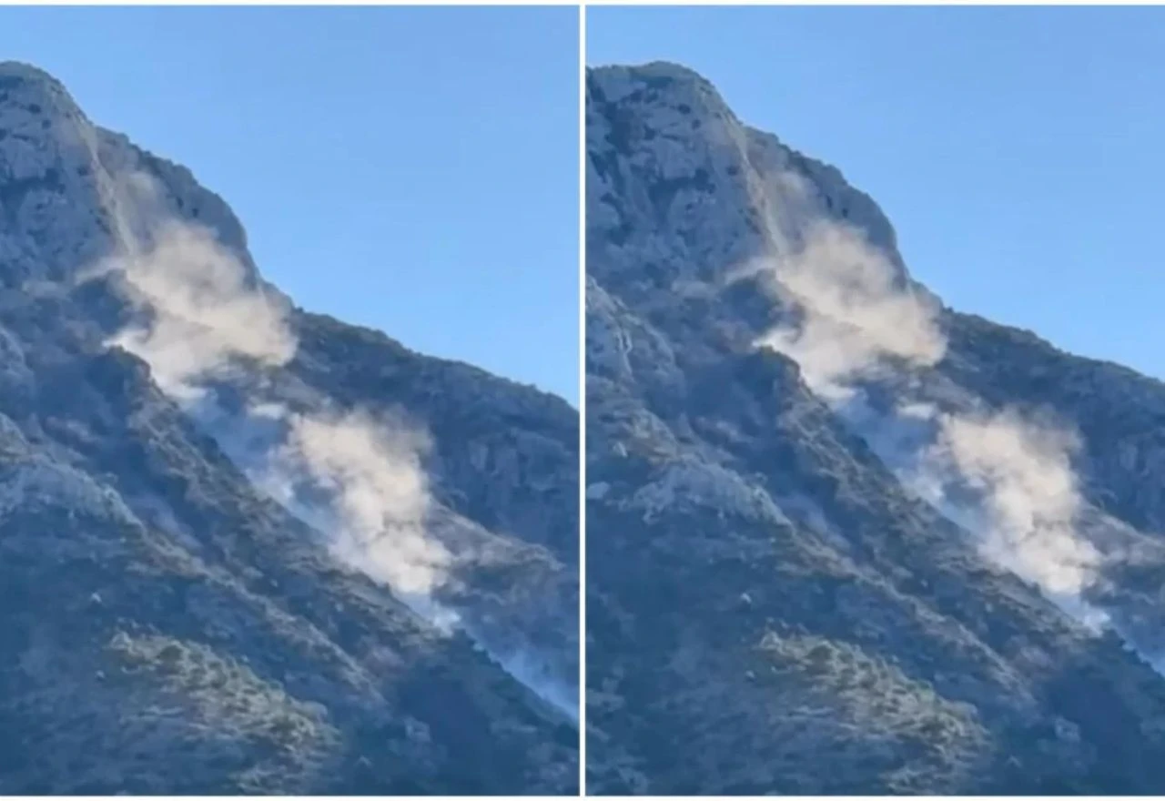 VIDEO | "Kamena lavina" na Biokovu, područje iznimno opasno do daljnjega
