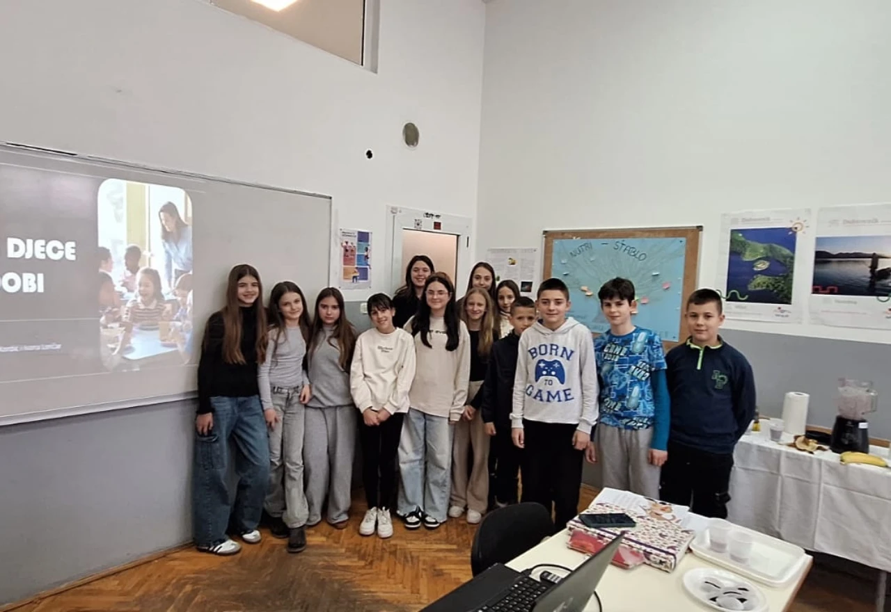 FOTO | OŠ Antuna Branka Šimića organizirala radionice o zdravoj prehrani