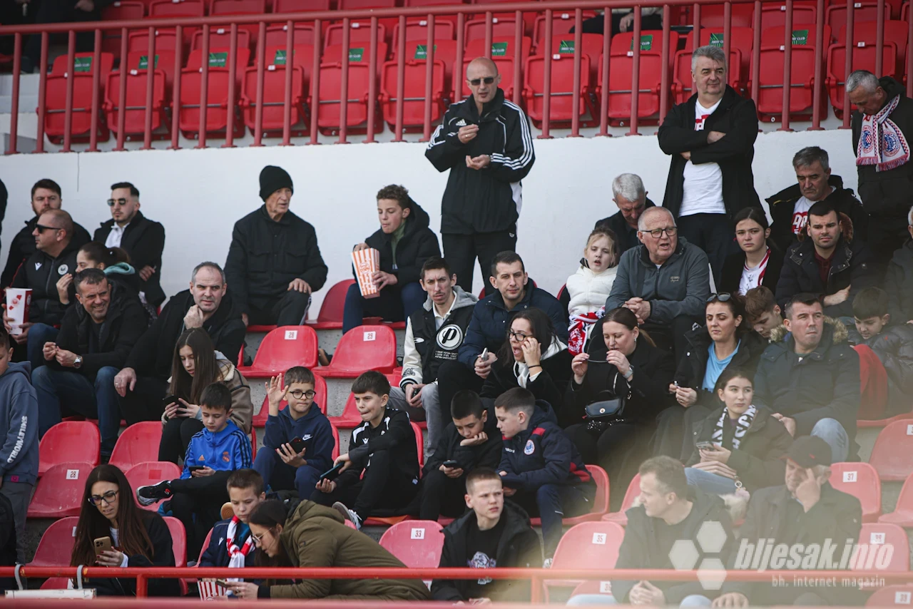 Hercegovački derbi između ekipa HŠK Zrinjski i NK Široki Brijeg