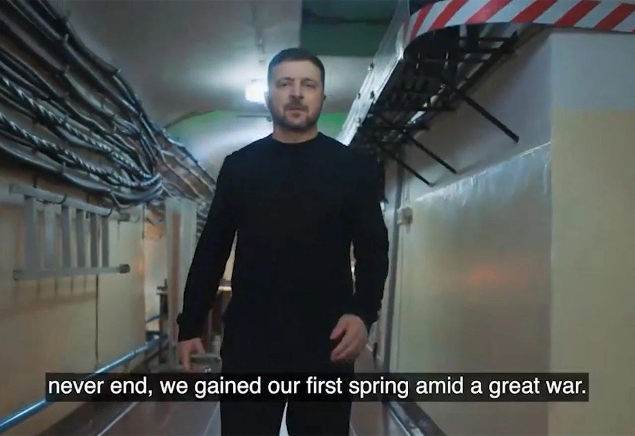 Zelenski prvi put pokazao bunker iz kojeg je vodio državu u najtežim danima