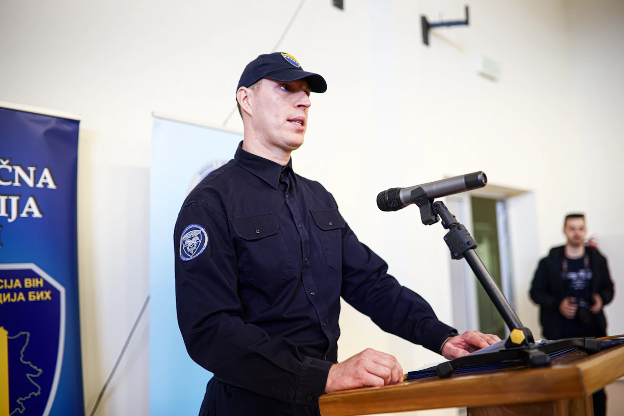 Svečana promocija XXI. generacije kadeta Granične policije BiH