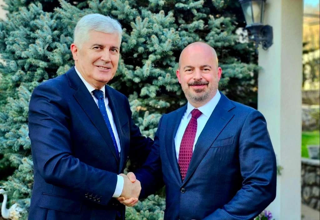 Čović i Ginkel u Mostaru razgovarali o aktualnim i budućim američkim ulaganjima