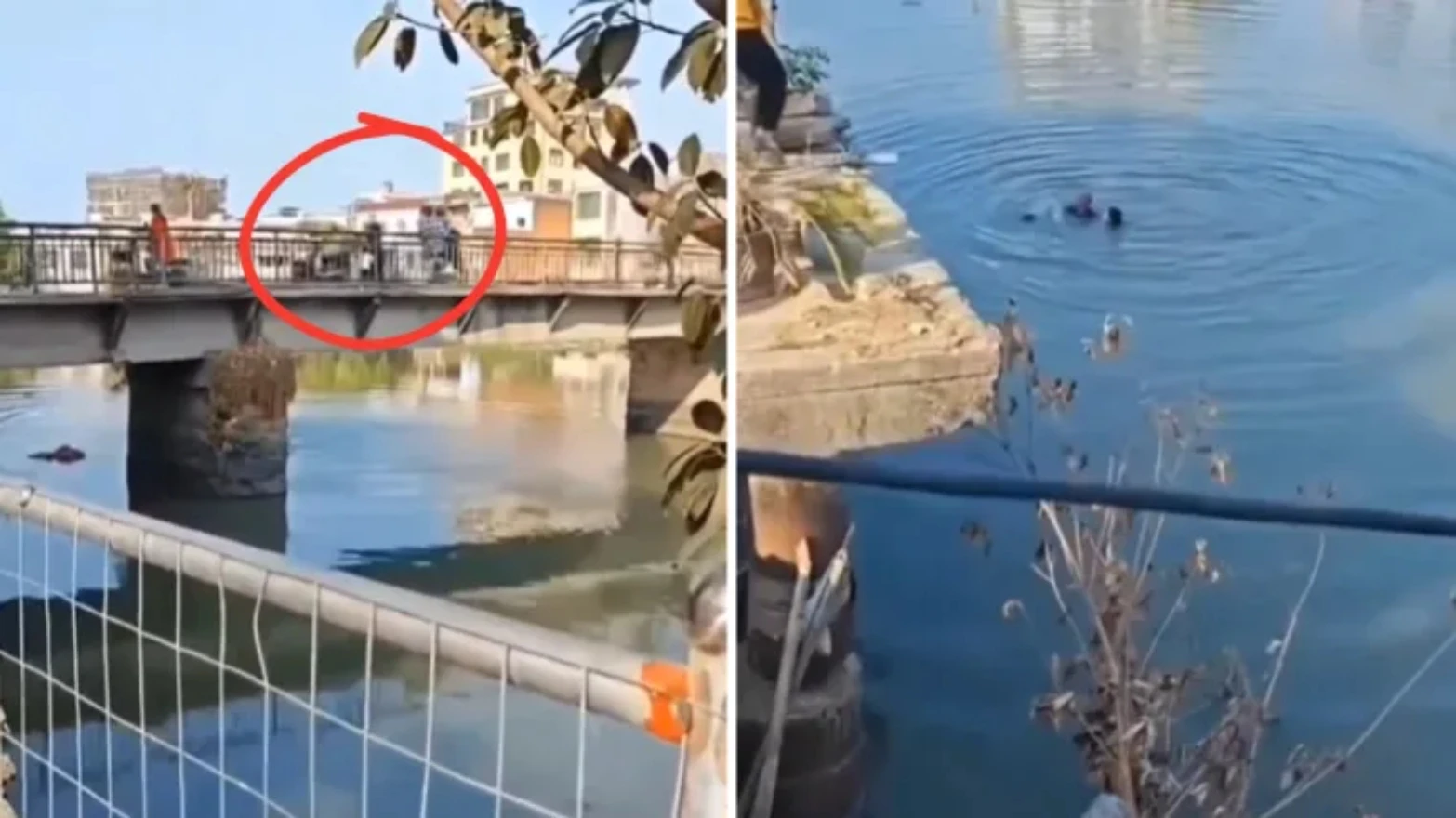 VIDEO | Otac tijekom svađe sa suprugom bacio dijete s mosta