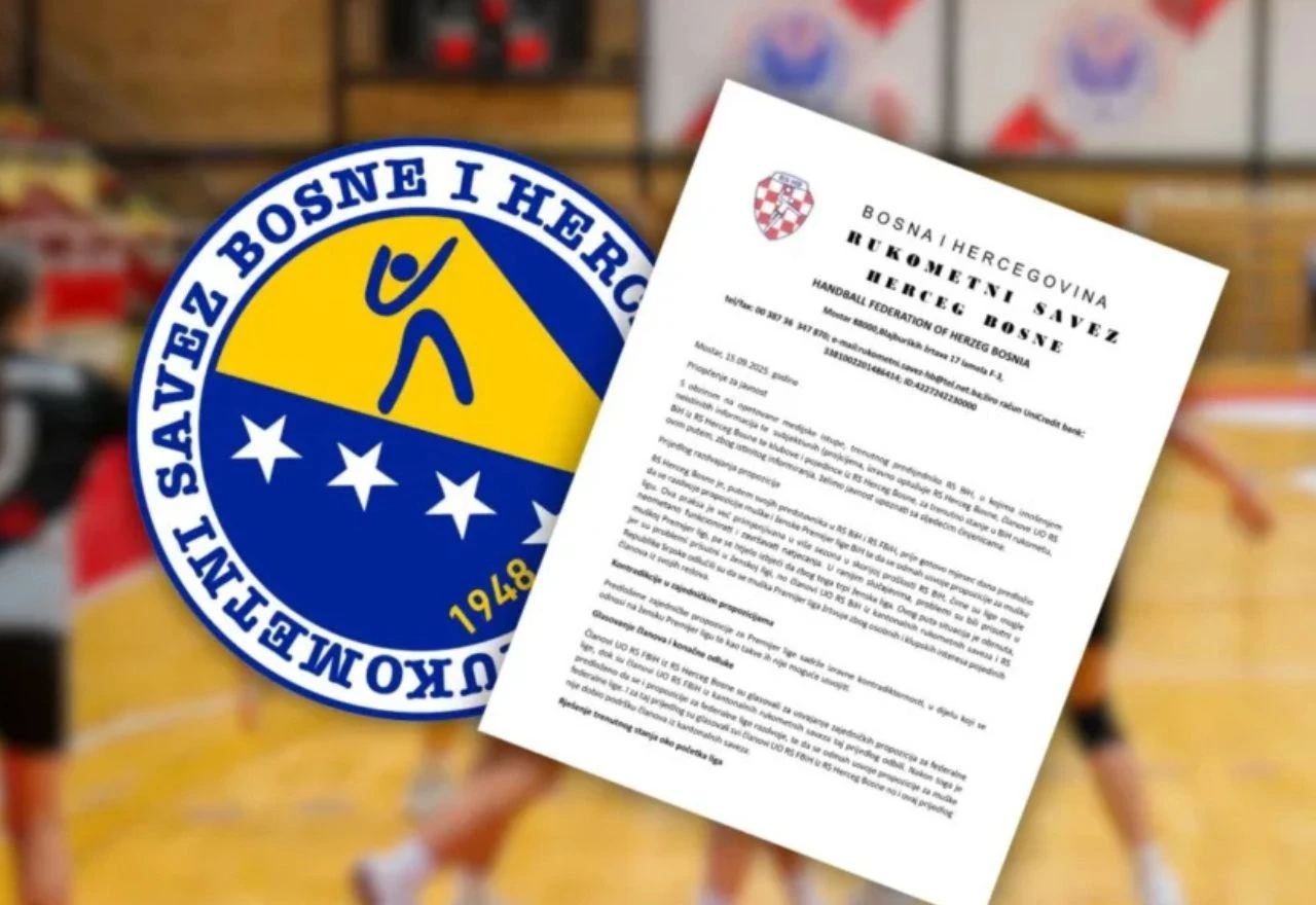 Rukometni savez HB traži žurno sazivanje Skupštine RS BiH i izmjene Statuta