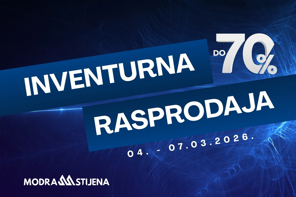 Inventurna rasprodaja u Modroj Stijeni: Do 70% popusta na keramiku i izložbene modele