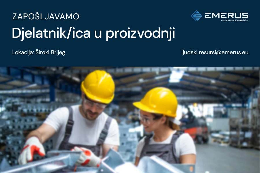 Otvoren natječaj za više radnih mjesta