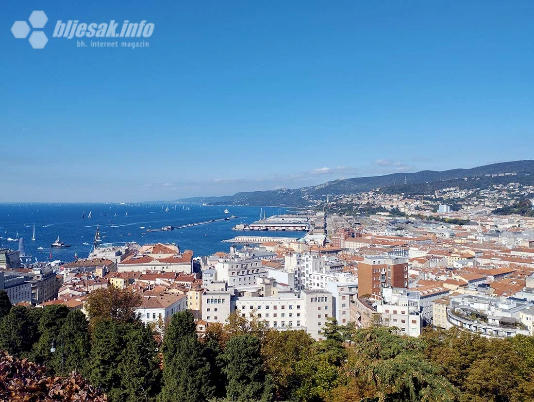 Pogled na „donji“ Trst