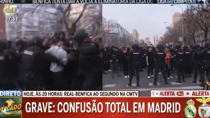 Španjolska TV tvrdi: Hrvati pravili nerede prije utakmice Real - Benfica?