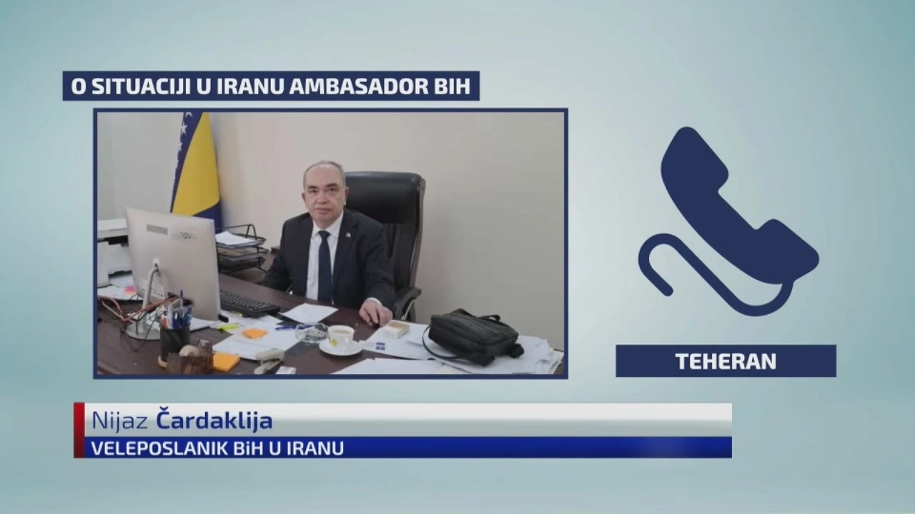 Veleposlanik BiH u Teheranu: Pojedinci odlučili ostati u zemlji, obitelji s djecom ranije evakuirane