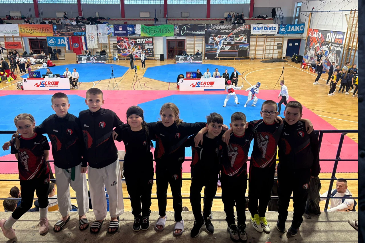 Marušić Taekwondo akademija blistala u Kninu