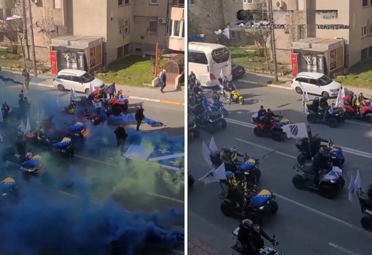 Svečani defile automobila i motora prošao mostarskim ulicama
