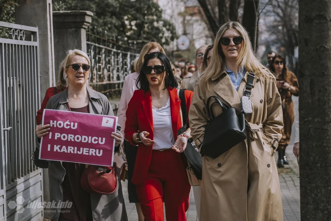 Prosvjedna šetnja na Dan žena