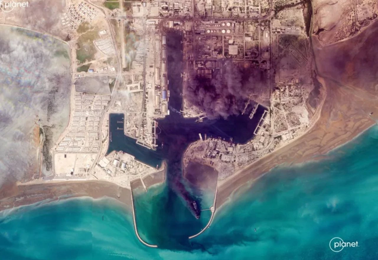 Dim iznad Dubaija nakon iranskog projektila