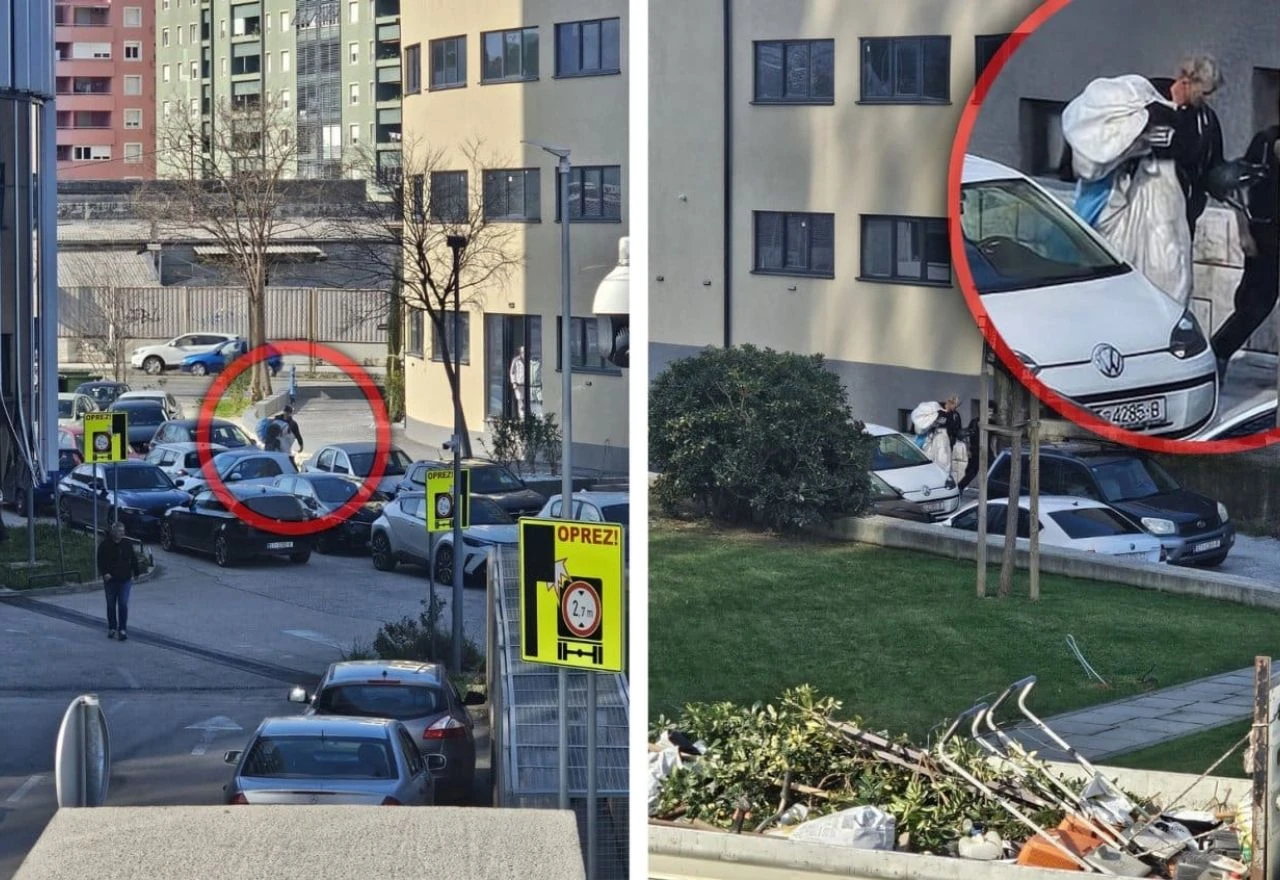 VIDEO | Muškarac s padobranom skočio s najvišeg nebodera u Hrvatskoj