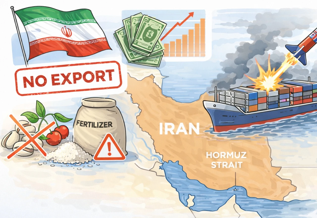 Iran zabranio izvoz poljoprivrednih proizvoda: Što to znači za globalno tržište?