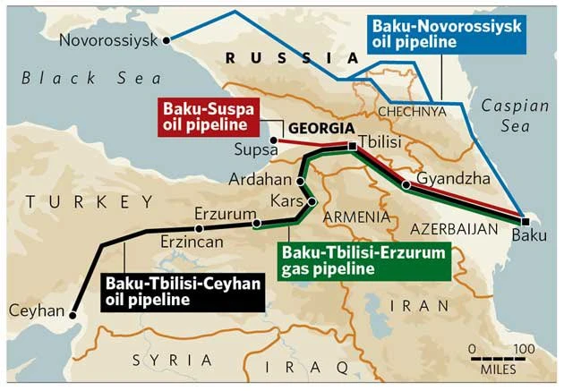 Iranski dronovi pogodili Azerbajdžan: Pogođen ključni naftovod koji opskrbljuje Izrael