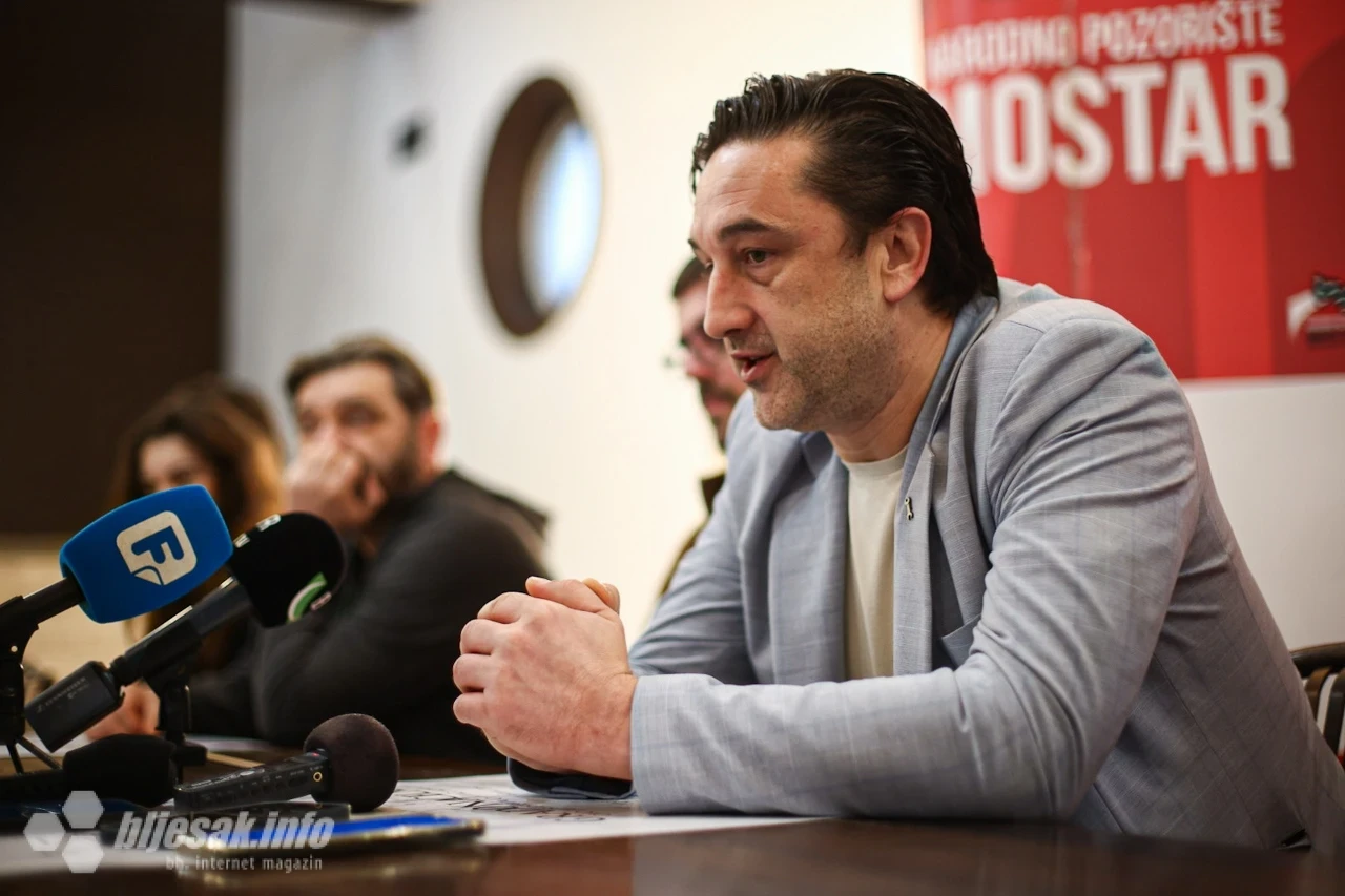Ravnatelj Narodnog pozorišta Mostar Emir Spahić