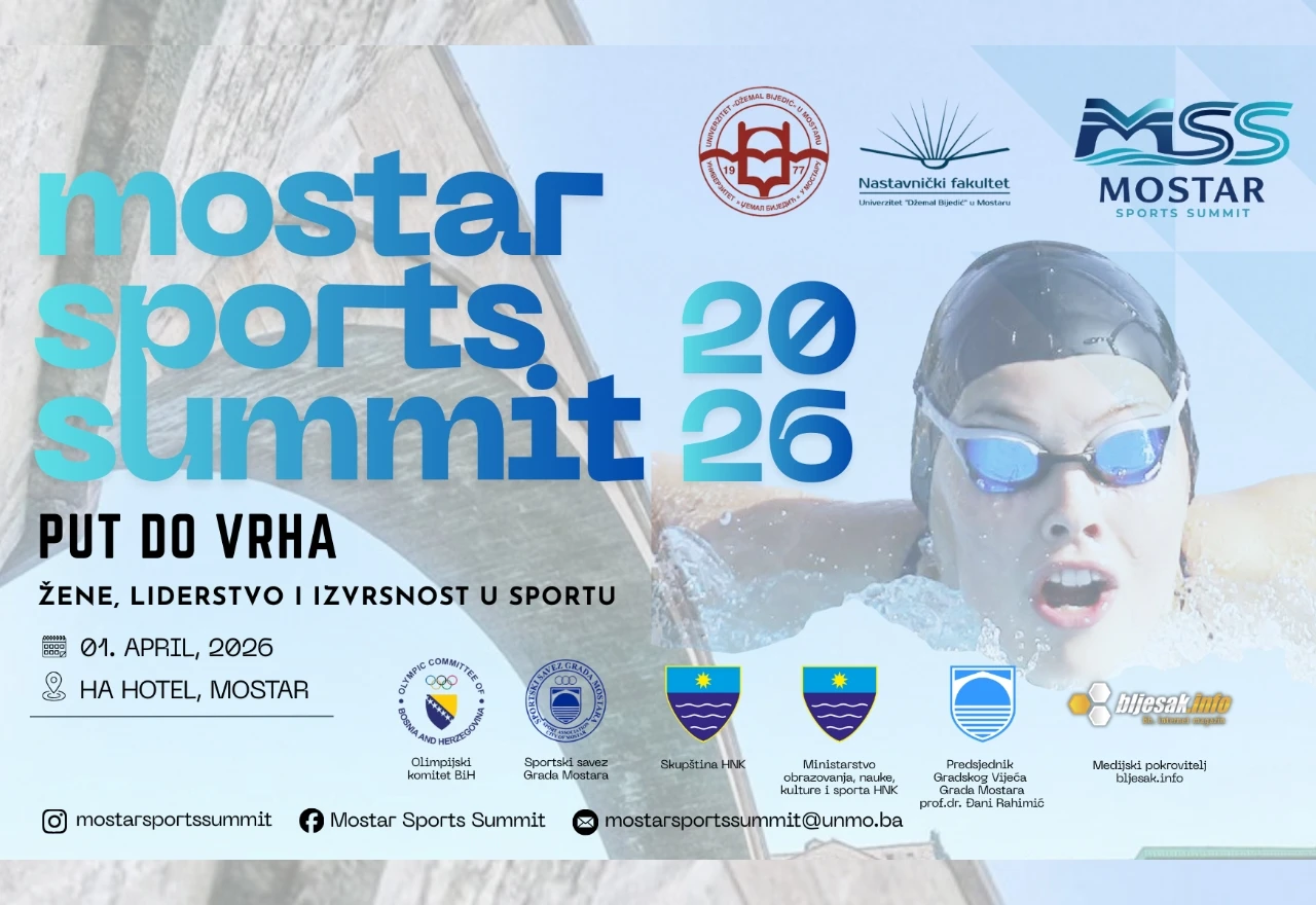 Mostar dobiva novi sportski događaj: Pokreće se "Mostar Sports Summit"