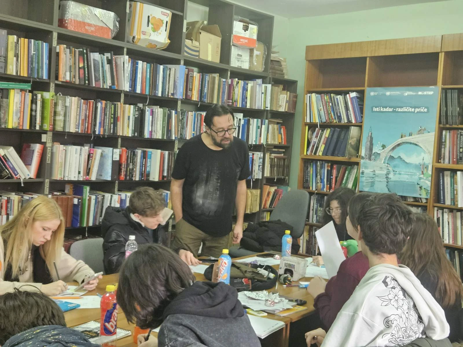 Djeca i mladi u Mostaru otkrivaju svijet stripa kroz kreativne radionice