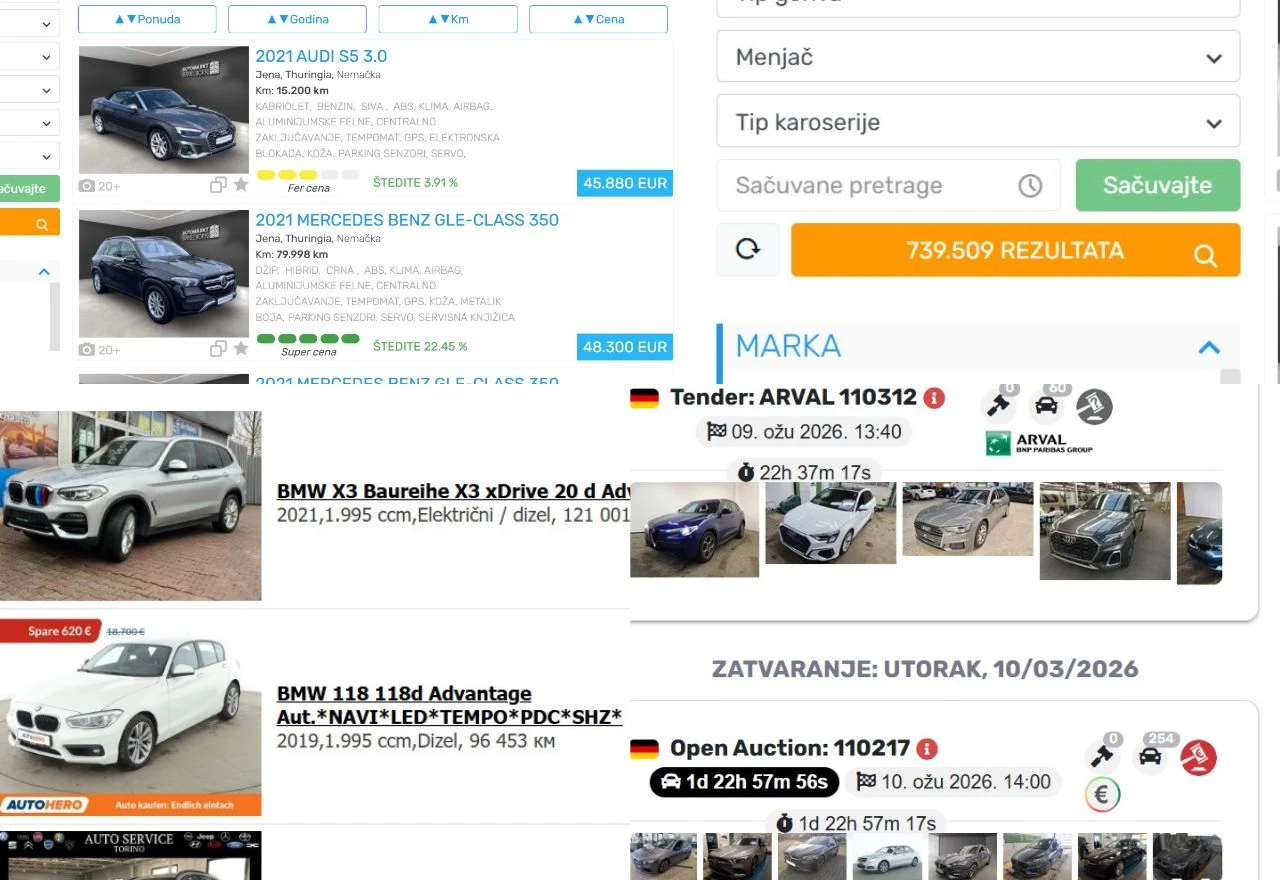 Kupujete auto na njemačkim oglasima? Lažne stranice ponovno su aktualne, budite oprezni
