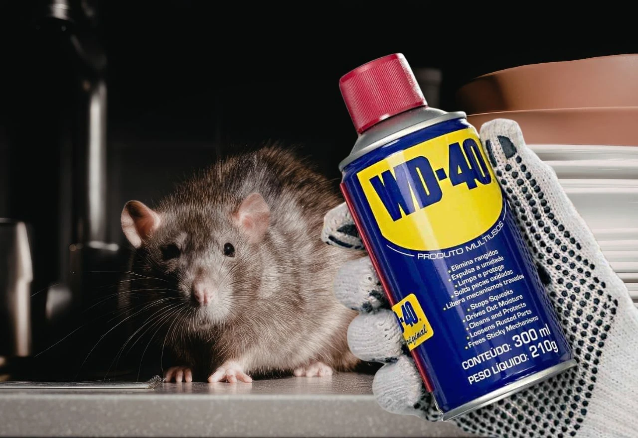 Imate WD-40 u garaži? Može vam pomoći da se riješite miševa