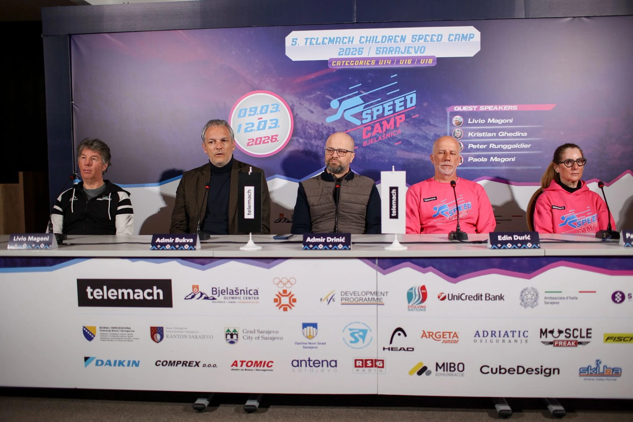 Skijaške legende i mladi talenti na stazama Bjelašnice: Počeo Telemach Children Speed Camp