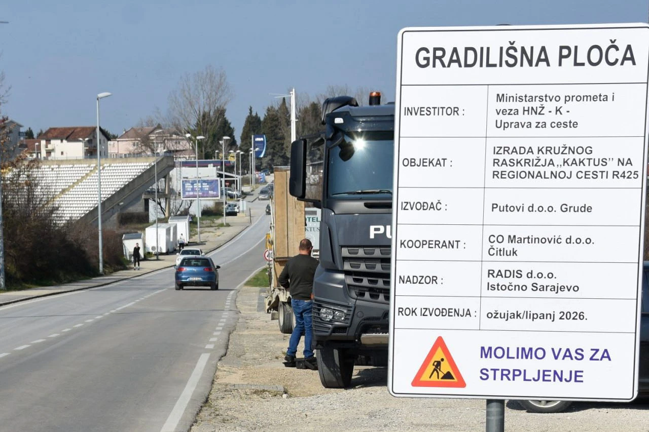 Počeli radovi na novom "raskružju" u Čitluku