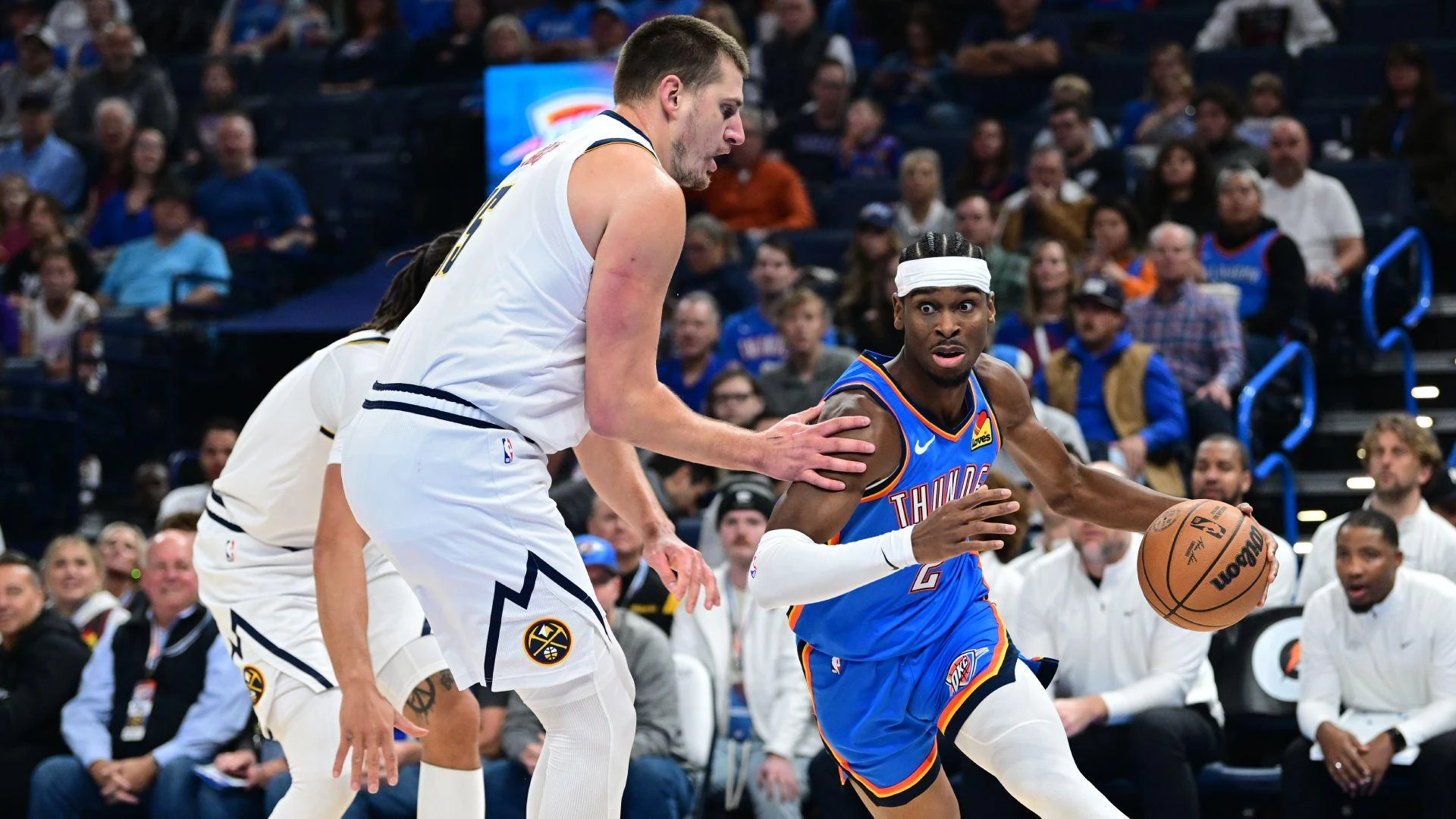 Ludnica u Oklahomi, kakva partija Gilgeous-Alexandera