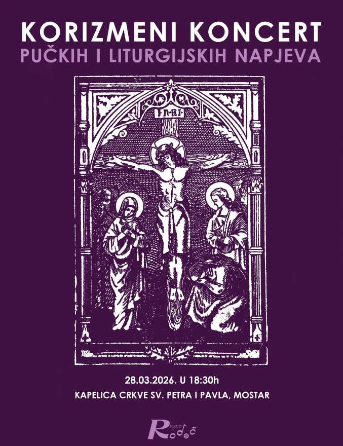 15. Korizmeni koncert HKUD-a Rodoč u Mostaru