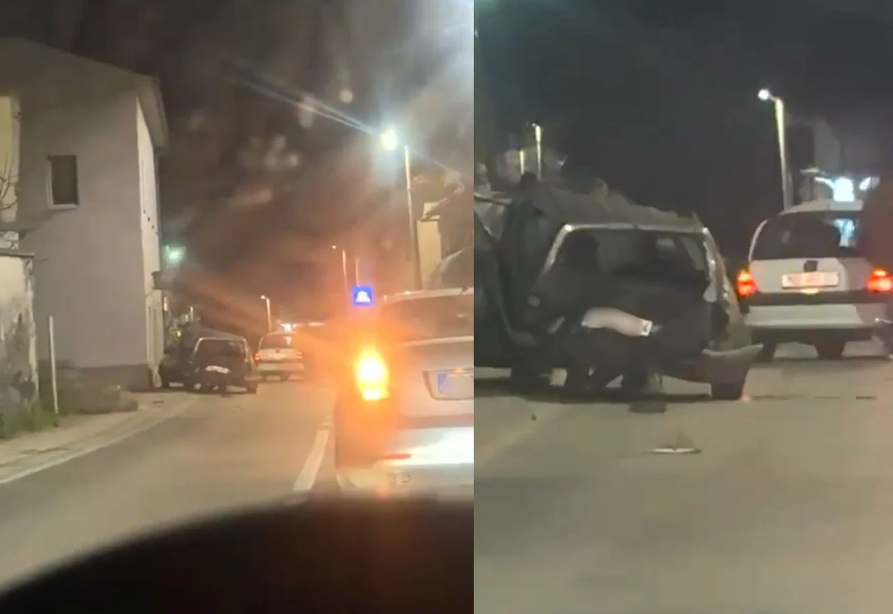 Tri osobe ozlijeđene u teškoj prometnoj nesreći u Vitini, među njima i maloljetnik