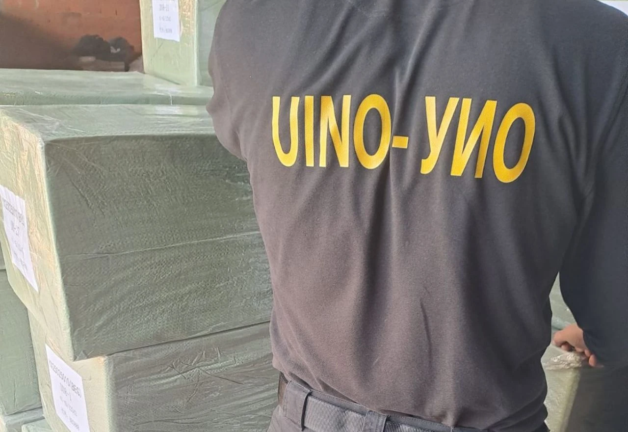 Pronađen tekstil u građevinskom materijalu