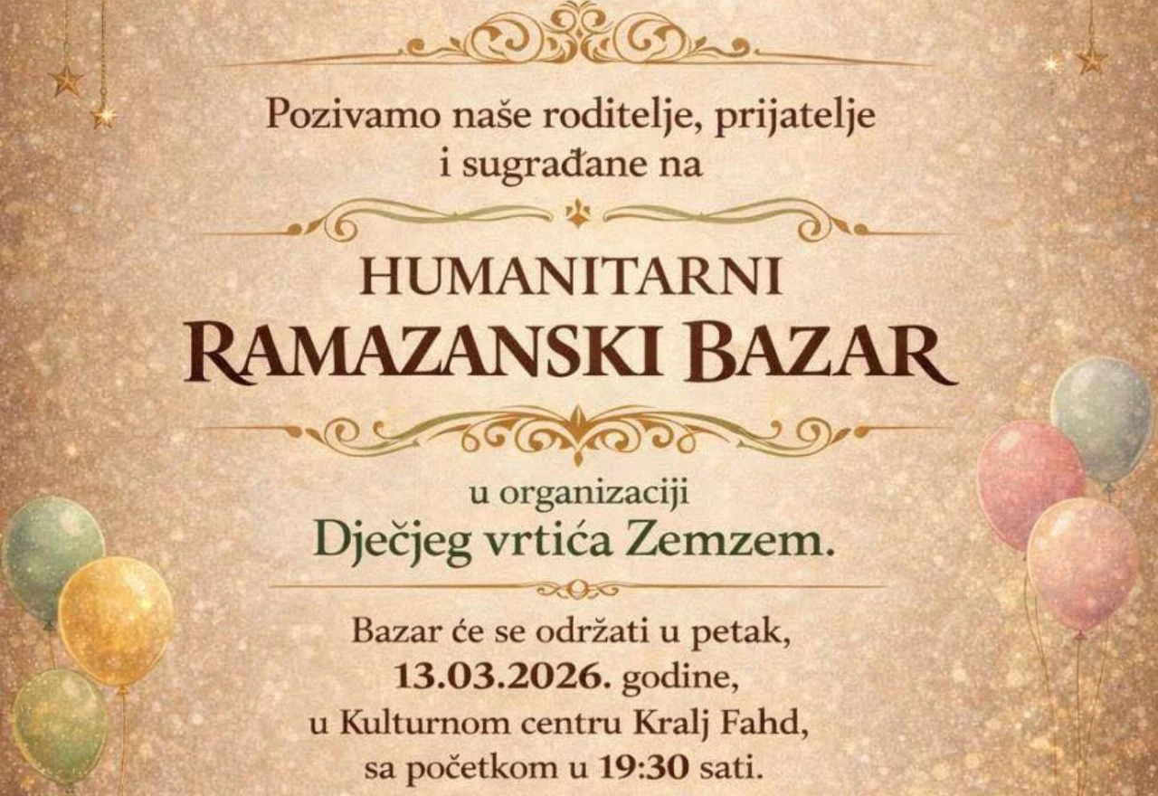 Humanitarni ramazanski bazar u Mostaru